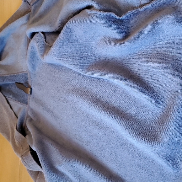 90 Degree Super Soft Plush Lined Open Hoodie, Small - Picture 6 of 10